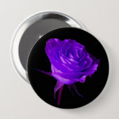 "Lila Glühen-" Rose Button (Vorne & Hinten)
