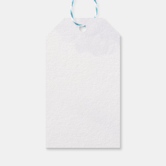 Lila Gold Butterfly Floral Girl Babydusche Geschenkanhänger (Rückseite)