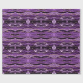 Lila Gold-Glitzer-Marmorpapier Geschenkpapier (Flach)