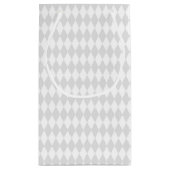 LILA GOLD GREEN HAPPY MARDI GRAS KLEINE GESCHENKTÜTE (Rückseite)