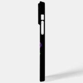 LILA GOLD GREEN MARDI GRAS BEADS Case-Mate iPhone HÜLLE (Rückseite / Links)