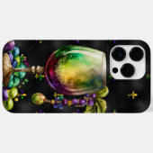 LILA GOLD MARDI GRAS FESTIVE GETRÄNKE Case-Mate iPhone HÜLLE (Rückseite (Horizontal))