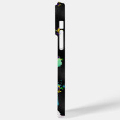 LILA GOLD MARDI GRAS FESTIVE GETRÄNKE Case-Mate iPhone HÜLLE (Rückseite / Links)