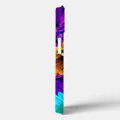 Lila Gold N Turquoise Daisies iPad Mini Retina Case-Mate iPhone Hülle (Rückseite / Rechts)