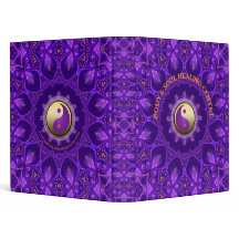 Lila Gold Pink Energy Healing Mandala