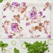 Lila Gold-Rose Handtuch (Gefaltet)