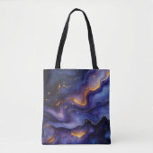 Lila Gold-Tasche Tasche (Vorderseite)