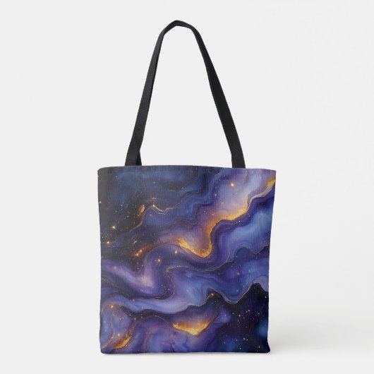 Lila Gold-Tasche Tasche (Rückseite)