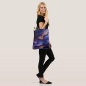 Lila Gold-Tasche Tasche (Am Model)