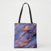 Lila Gold-Tasche Tasche (Vorderseite)