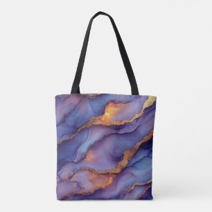 Lila Gold-Tasche Tasche