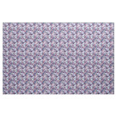 Lila, Gold und Blauer Edelstein Stoff (Fat Quarter (45,7 x 55,9 cm))