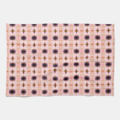 Lila Gold und Rosa Geschirrtuch (Horizontal)