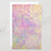 Lila Gold und rosa Textur Briefpapier (Vorne/Hinten)