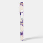 Lila Goldbarren Case-Mate iPhone Hülle (Rückseite / Links)