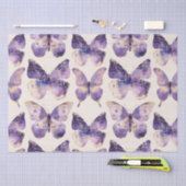 Lila Goldbarren zum Geburtstag Seidenpapier (Handwerk)