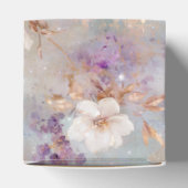 Lila Goldblume Geschenkschachtel (Oben)