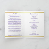 Lila Goldfräßelprogramm Programm (Innenseite)