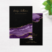 Lila Goldkarte (Schreibtisch)