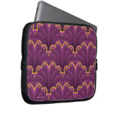 Lila-Goldlaptop-Hülse Laptopschutzhülle (Vorne Rechts)