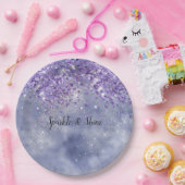 Lila Goldmakel Pappteller (Party)