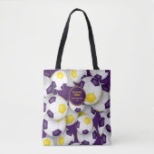 lila Goldmannschaft - Fußball-Trainer Tasche (Vorderseite)
