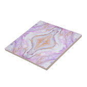 Lila Goldmarmor 2 Stones Keramik Fliese (Seite)