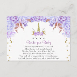 Lila Goldschmiedebuch Begleitkarte