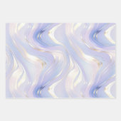 Lila Goldtraum Geschenkpapier Set (Vorderseite 3)