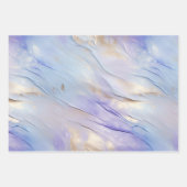 Lila Goldtraum Geschenkpapier Set (Vorderseite 2)