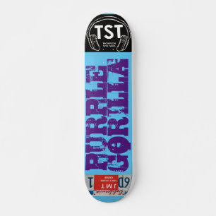LILA GORILLA-Skateboard, 7¾ Zoll Deck Skateboard