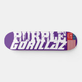 LILA GORILLAZ-Skateboard Skateboard (Horizontal)