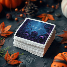 Lila Gothic Spooky ONE Geburtstag