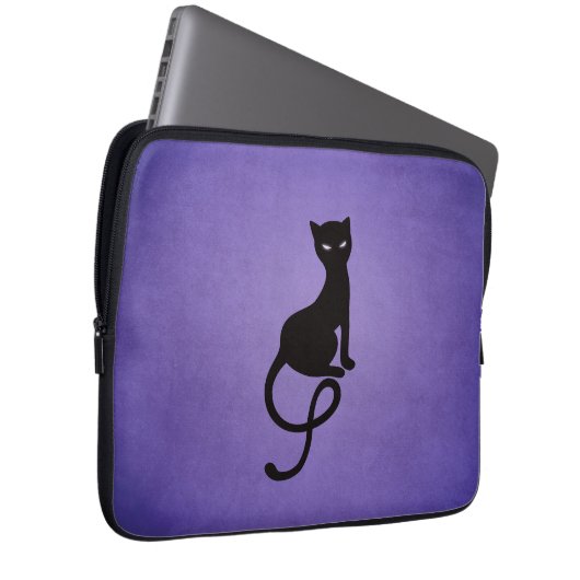 Lila gothisch laptopschutzhülle (Vorne Rechts)