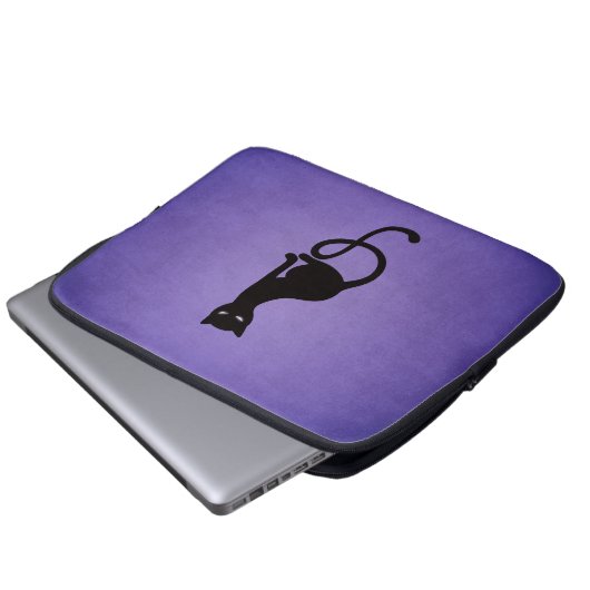 Lila gothisch laptopschutzhülle (Vorne Knopf)