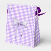 Lila Gotische Halloween Baby Duwer Fevor Box Geschenkschachtel (Rückseite)