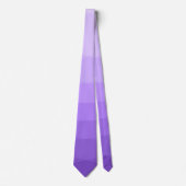 Lila Gradient Polygonal Neck Tie Krawatte (Vorderseite)