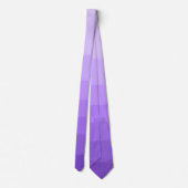 Lila Gradient Polygonal Neck Tie Krawatte (Rückseite)
