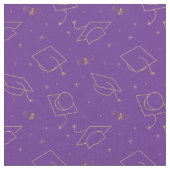 Lila Graduierungsfehler Stoff (Nahaufnahme)