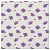 Lila Graduierungspauschale Stoff (Muster)