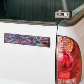 Lila Graffiti auf dem Verschluss Autoaufkleber (Auf Lkw)