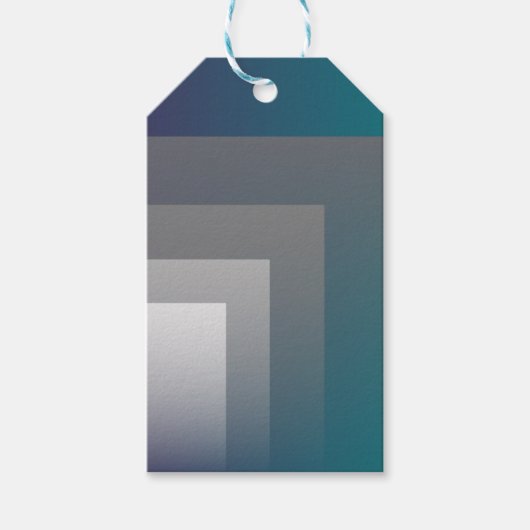 lila grau aquamarin geschenkanhänger (Vorderseite)