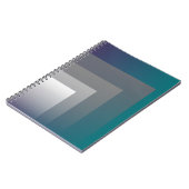 lila grau aquamarin notizblock (Linke Seite)