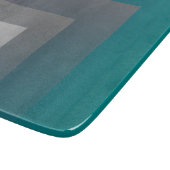 lila grau aquamarin schneidebrett (Ecke)