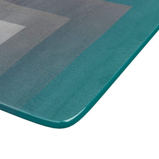 lila grau aquamarin schneidebrett (Ecke)