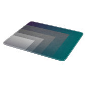 lila grau aquamarin schneidebrett (Ecke)