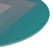 lila grau aquamarin schneidebrett (Ecke)