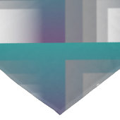 lila grau aquamarin tischdecke (Schrägansicht)