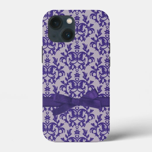 Lila grau Case-Mate iPhone hülle (Rückseite)