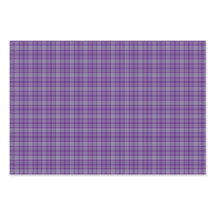 Lila Grau Karo Tartan